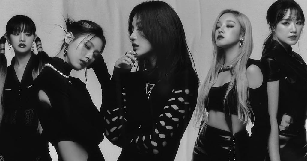 Gidle i never die album Foto Cube Entertaiment - CATANFA