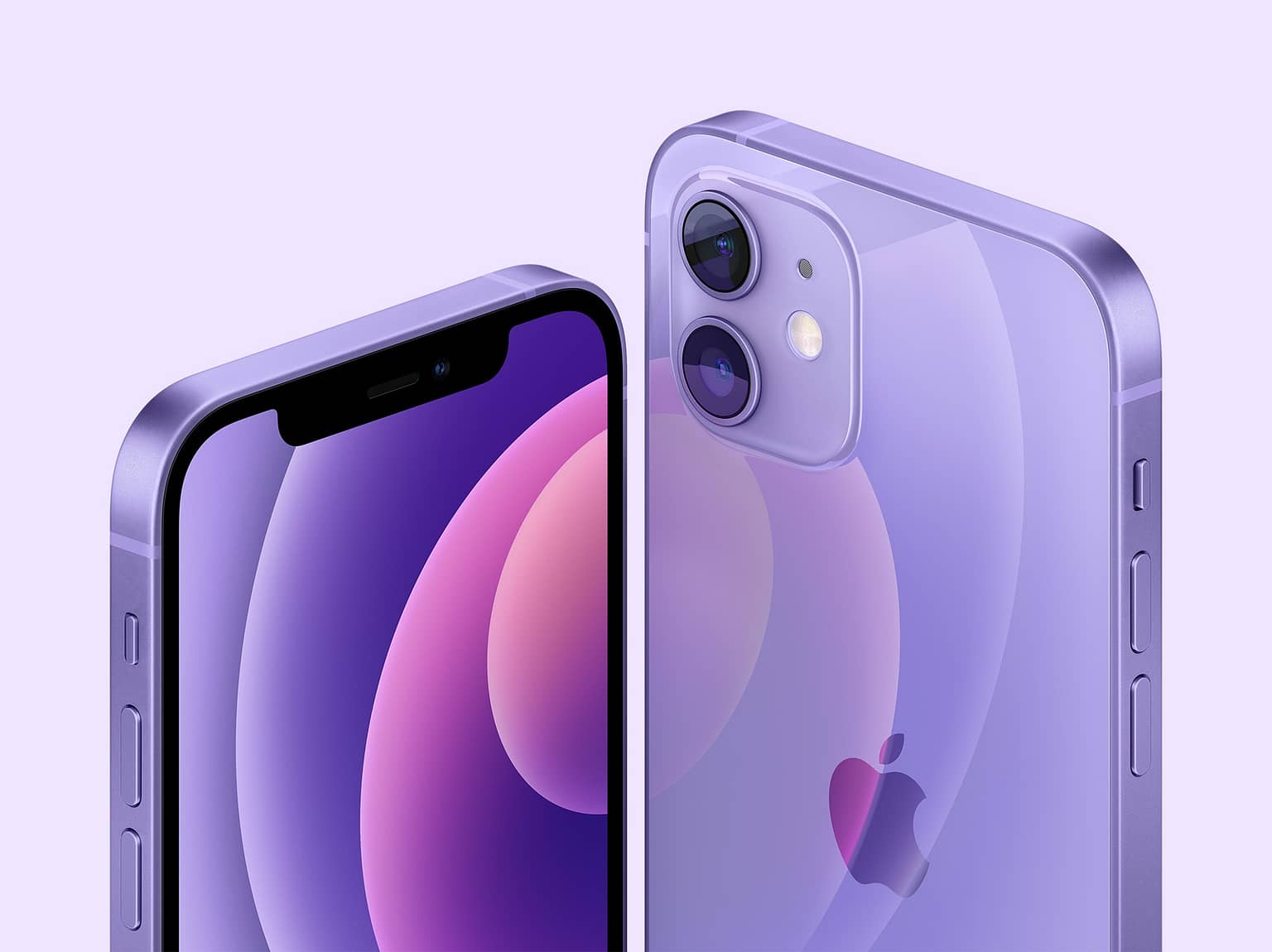 the purple iphone 12 Foto Apple