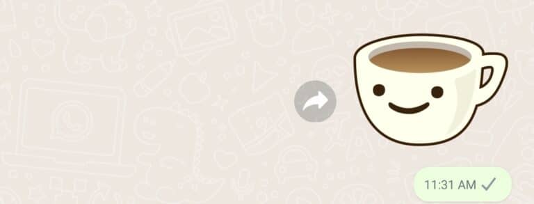 WA_FORWARD_STICKER_ANDROID - Foto : WABetaInfo